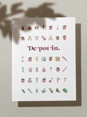 Poster design - In the pot